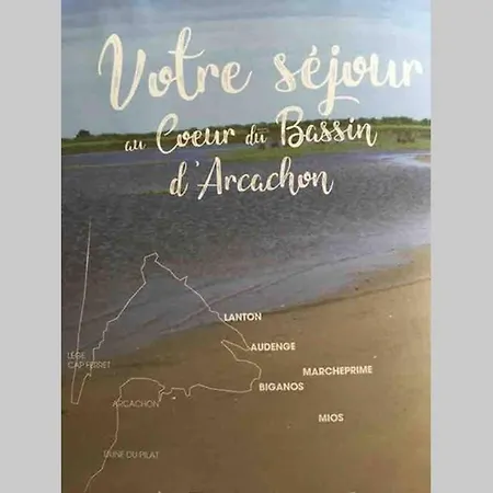 Le Petit Jour Classe 3 Etoiles Maison 6 Pers Climatisee - - Bassin D'arcachon Holiday home Audenge